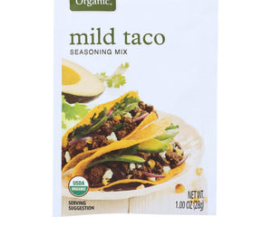 Simply Organic Mild Taco Seasoning Mix - Case Of 12 - 1 Oz.
