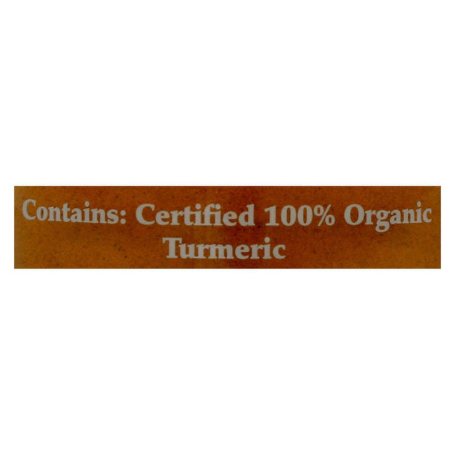 Morton And Bassett Organic Turmeric - Turmeric - Case Of 3 - 2.2 Oz. - RubertOrganics