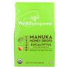 Wedderspoon Drops - Organic - Manuka Honey - Eucalyptus - 4 Oz