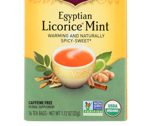 Yogi Egyptian Licorice - Case Of 6 - 16 Bags