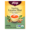 Yogi Egyptian Licorice - Case Of 6 - 16 Bags