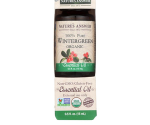 Nature's Answer - Organic Essential Oil - Wintergreen - 0.5 Oz. - RubertOrganics
