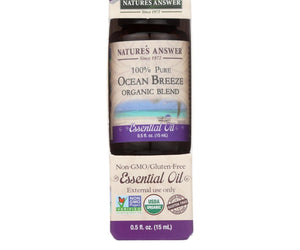 Nature's Answer - Organic Essential Oil Blend - Ocean Breeze - 0.5 Oz. - RubertOrganics