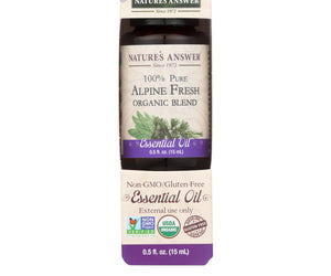 Nature's Answer - Organic Essential Oil Blend - Alpine Fresh - 0.5 Oz. - RubertOrganics