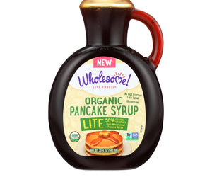 Wholesome Sweeteners Organic Syrup - Pancake Lite - Case Of 6 - 20 Fl Oz
