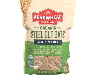 Arrowhead Mills - Oats - Steel Cut - Gluten Free - Case Of 6 - 24 Oz - RubertOrganics