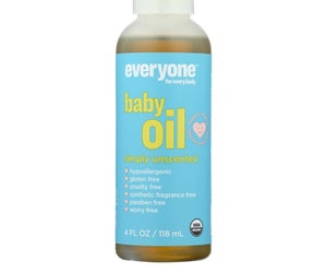 Everyone Baby Oil - Organic - 4 Fl Oz - RubertOrganics