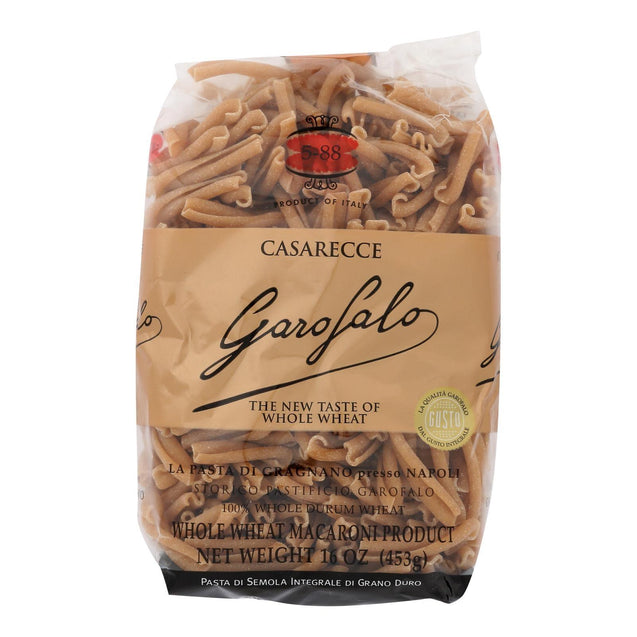 Garofalo Casarecce - Whole White - Lb5-88 - Case Of 20 - 16 Oz - RubertOrganics