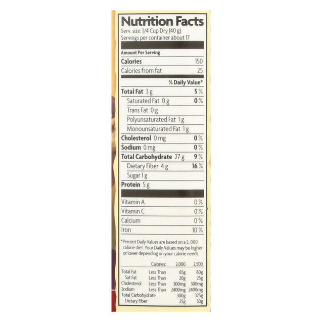 Nature's Path Oats - Organic - Steel Cut - Quick - Case Of 6 - 24 Oz - RubertOrganics