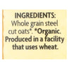 Nature's Path Oats - Organic - Steel Cut - Quick - Case Of 6 - 24 Oz - RubertOrganics