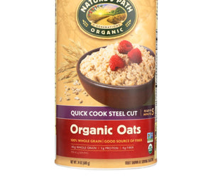 Nature's Path Oats - Organic - Steel Cut - Quick - Case Of 6 - 24 Oz - RubertOrganics
