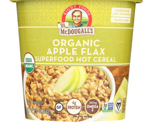Dr. Mcdougall's Hot Cereal - Organic - Cranberry - Case Of 6 - 2.3 Oz - RubertOrganics