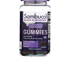 Sambucol - Black Elderberry Gummies - 30 Ct
