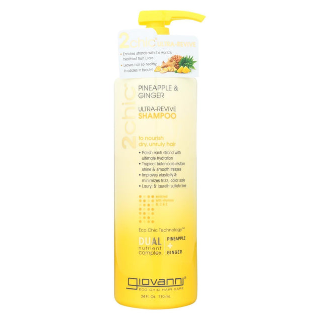 Giovanni Hair Care Products Shampoo - Shampoo - Case Of 1 - 24 Fl Oz. - RubertOrganics