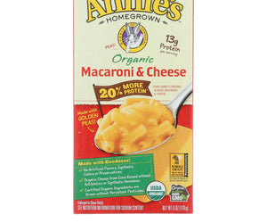 Annie's Homegrown Organic Macaroni &amp; Cheese - Case Of 12 - 6 Oz - RubertOrganics