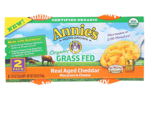 Annie's Homegrown Macaroni And Cheesee Cup - Organic - Gluten Free - Micro - Case Of 6 - 4.02 Oz - RubertOrganics
