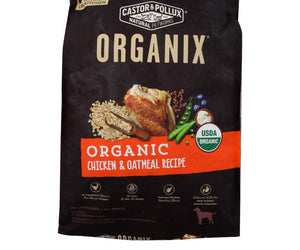 Castor And Pollux - Organix Dry Dog Food - Chicken And Oatmeal Recipe - 18 Lb. - RubertOrganics
