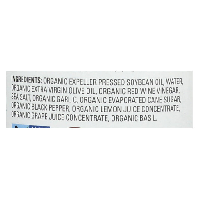 Drew's Organics Organic Dressing And Quick Marinade - Classic Italian - 12 Fl. Oz. - Case Of 6 - RubertOrganics