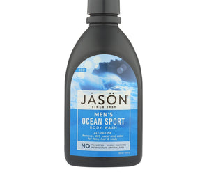 Jason Natural Products Body Wash - All N One - Sport - 30 Fl Oz - RubertOrganics