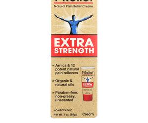 T-relief - Natural Pain Relief Cream - Extra Strength - 3 Oz.