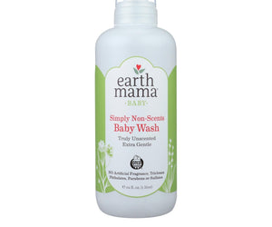 Earth Mama - Baby Wash - Non-scented - 34 Fl Oz. - RubertOrganics