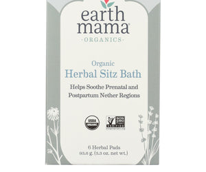 Earth Mama - Organic Tea - Herbal Sitz Bath - 6 Count - RubertOrganics