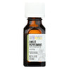 Aura Cacia Essential Oil - Peppermint, Sweet - Case Of 1 - .50 Fl Oz. - RubertOrganics