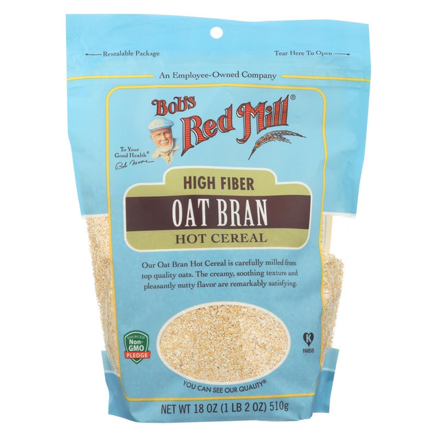 Bob's Red Mill - Oat Bran Hot Cereal - Case Of 4-18 Oz. - RubertOrganics