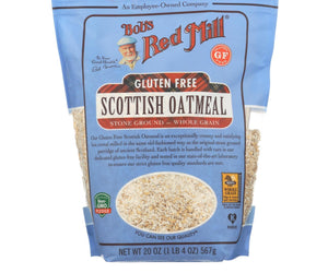 Bob's Red Mill - Scottish Oatmeal - Gluten Free - Case Of 4-20 Oz. - RubertOrganics