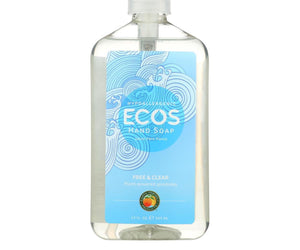 Ecos Hand Soap - Free And Clear - Case Of 6 - 17 Fl Oz. - RubertOrganics