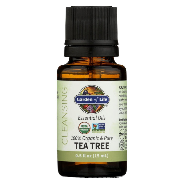 Garden Of Life - Essential Oil Tea Tree - .5 Fz - RubertOrganics