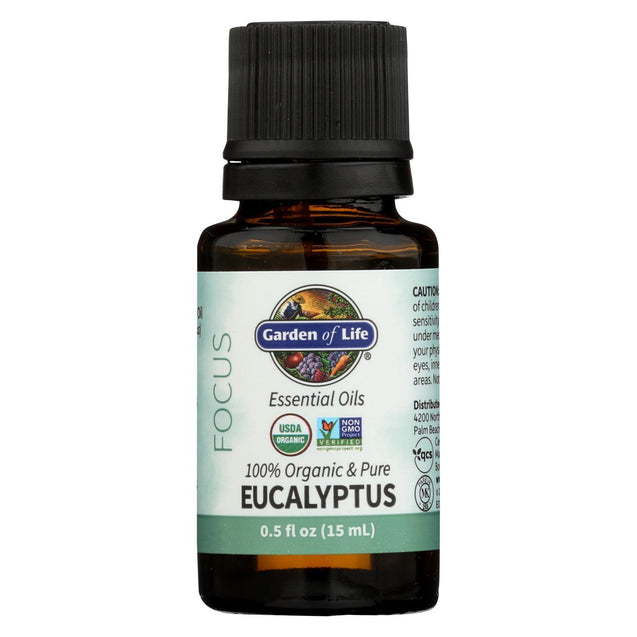 Garden Of Life - Essential Oil Eucalyptus - .5 Fz - RubertOrganics