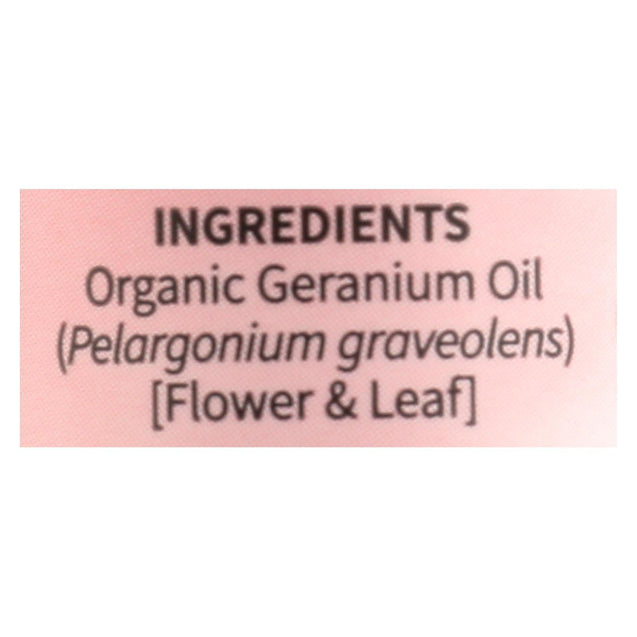 Garden Of Life - Essential Oil Geranium - .5 Fz - RubertOrganics