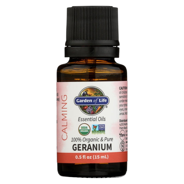 Garden Of Life - Essential Oil Geranium - .5 Fz - RubertOrganics