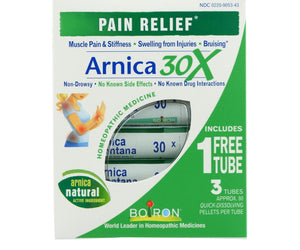 Boiron - Arnicare 30x Pain Relief Tube - 3 Count - RubertOrganics