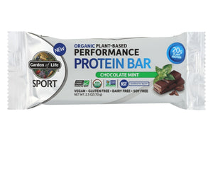 Garden Of Life - Sport Protein Bar Chocolate Mint - Case Of 12 - 2.46 Oz - RubertOrganics