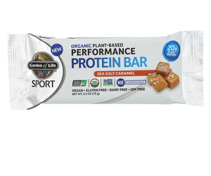 Garden Of Life - Sport Protein Bar Sea Salt Caramel - Case Of 12 - 2.46 Oz - RubertOrganics