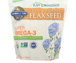 Garden Of Life - Raw Organics Golden Flaxseed - 14 Oz - RubertOrganics
