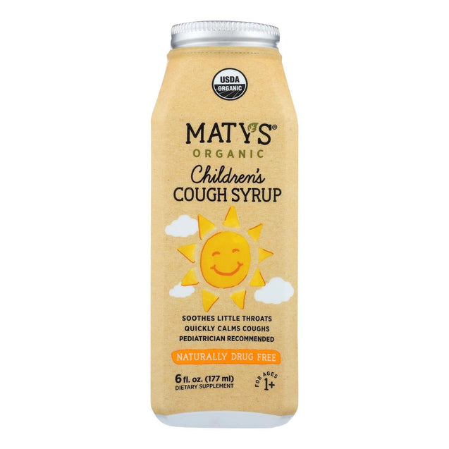 Maty's - Organic Children's Cough Syrup - 6 Fl Oz. - RubertOrganics