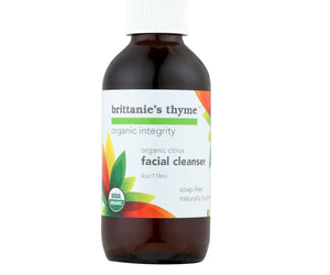 Brittanie's Thyme - Organic Facial Cleanser - Citrus - 4 Oz. - RubertOrganics