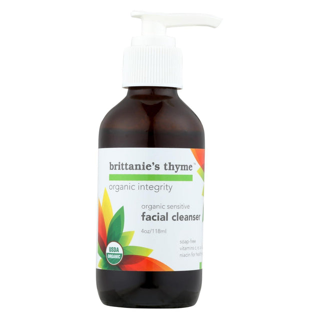 Brittanie's Thyme - Organic Facial Cleanser - Sensitive - 4 Oz. - RubertOrganics