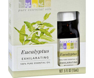 Aura Cacia Essential Oil - Cajeput - Case Of 1 - .25 Fl Oz. - RubertOrganics