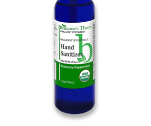 Brittanie's Thyme - Organic Hand Sanitizer - Rosemary Peppermint - 2 Oz. - RubertOrganics