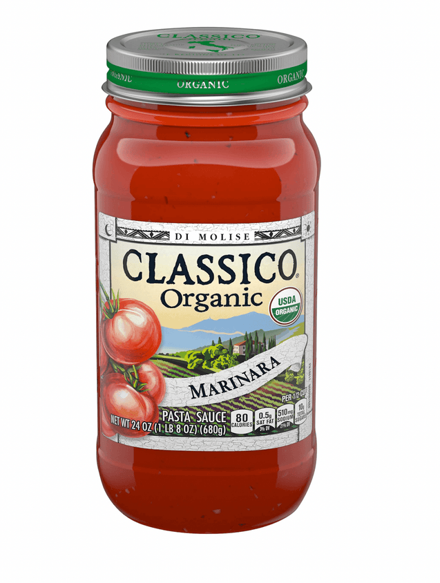 Classico Organic Tomato Sauce - Marinara - RubertOrganics