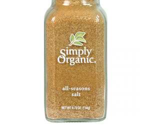 Simply Organic All Seasons Salt - Certified Organic 4.73oz Container