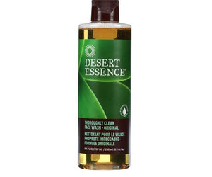 Desert Essence Shampoo Shine For All Hair Types Red Raspberry - 8 Fl Oz - RubertOrganics