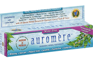 Auromere Toothpaste - Mint-free - Case Of 1 - 4.16 Oz. - RubertOrganics