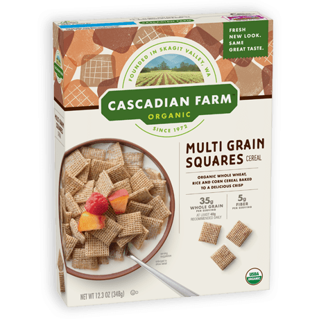 Multi Grain Squares Cereal - RubertOrganics