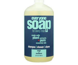 Everyone Kid Soap - Sage And Verbena - Case Of 1 - 32 Fl Oz. - RubertOrganics
