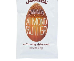 Justin's Nut Butter Squeeze Pack - Almond Butter - Cinnamon - Case Of 10 - 1.15 Oz. - RubertOrganics